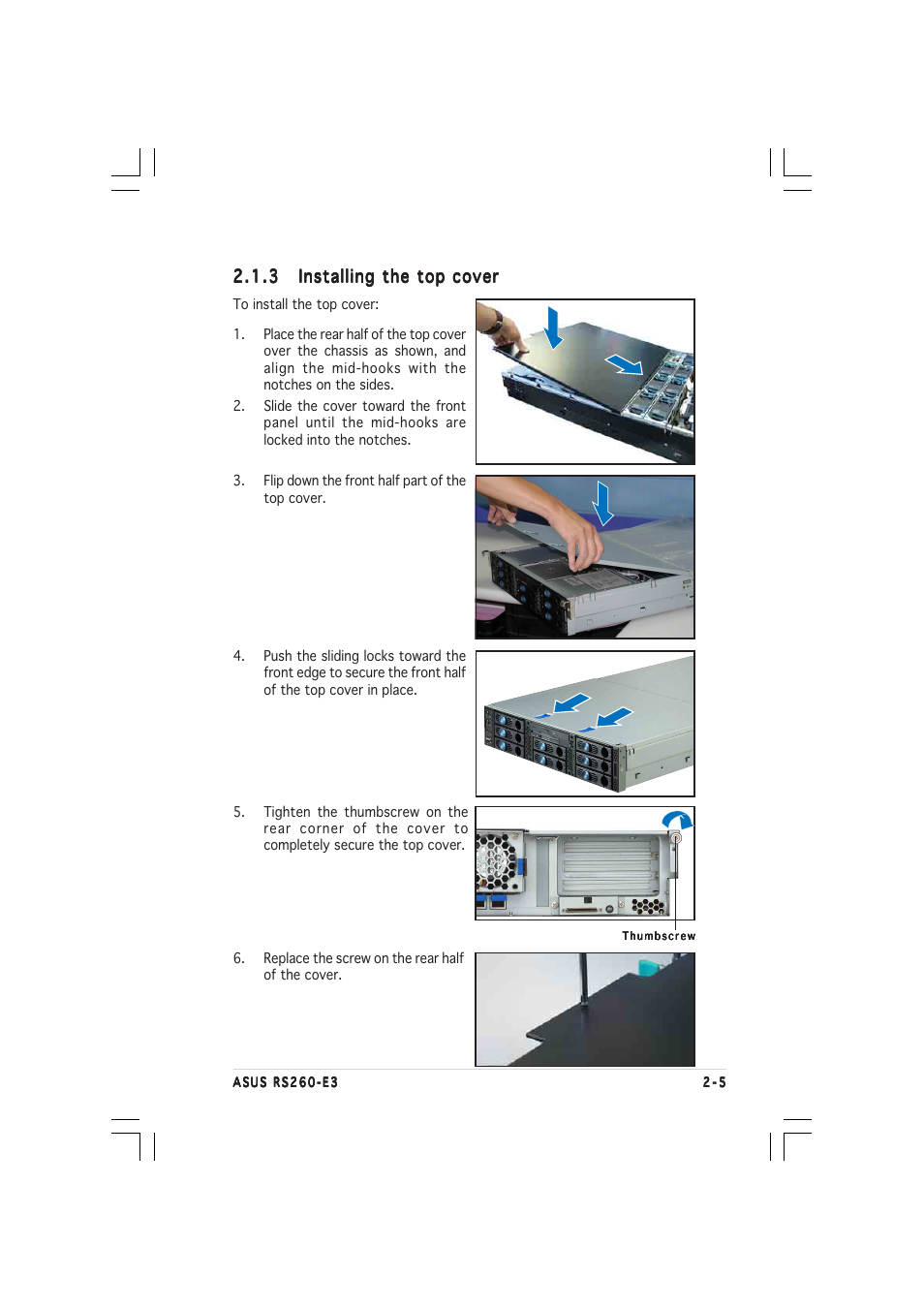 Asus RS260-E3/RS8 User Manual | Page 25 / 176