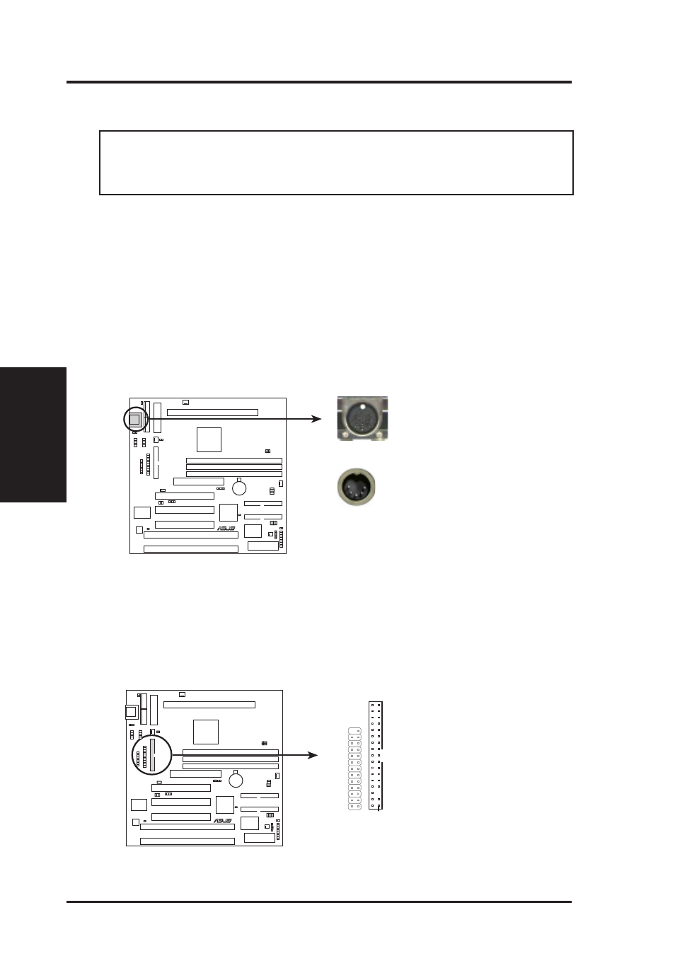Iii. hardware setup, External connectors | Asus P2Z-B User Manual | Page 28 / 96