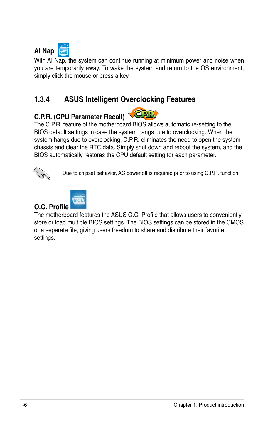 4 asus intelligent overclocking features | Asus P5E-VM DO User Manual | Page 18 / 104