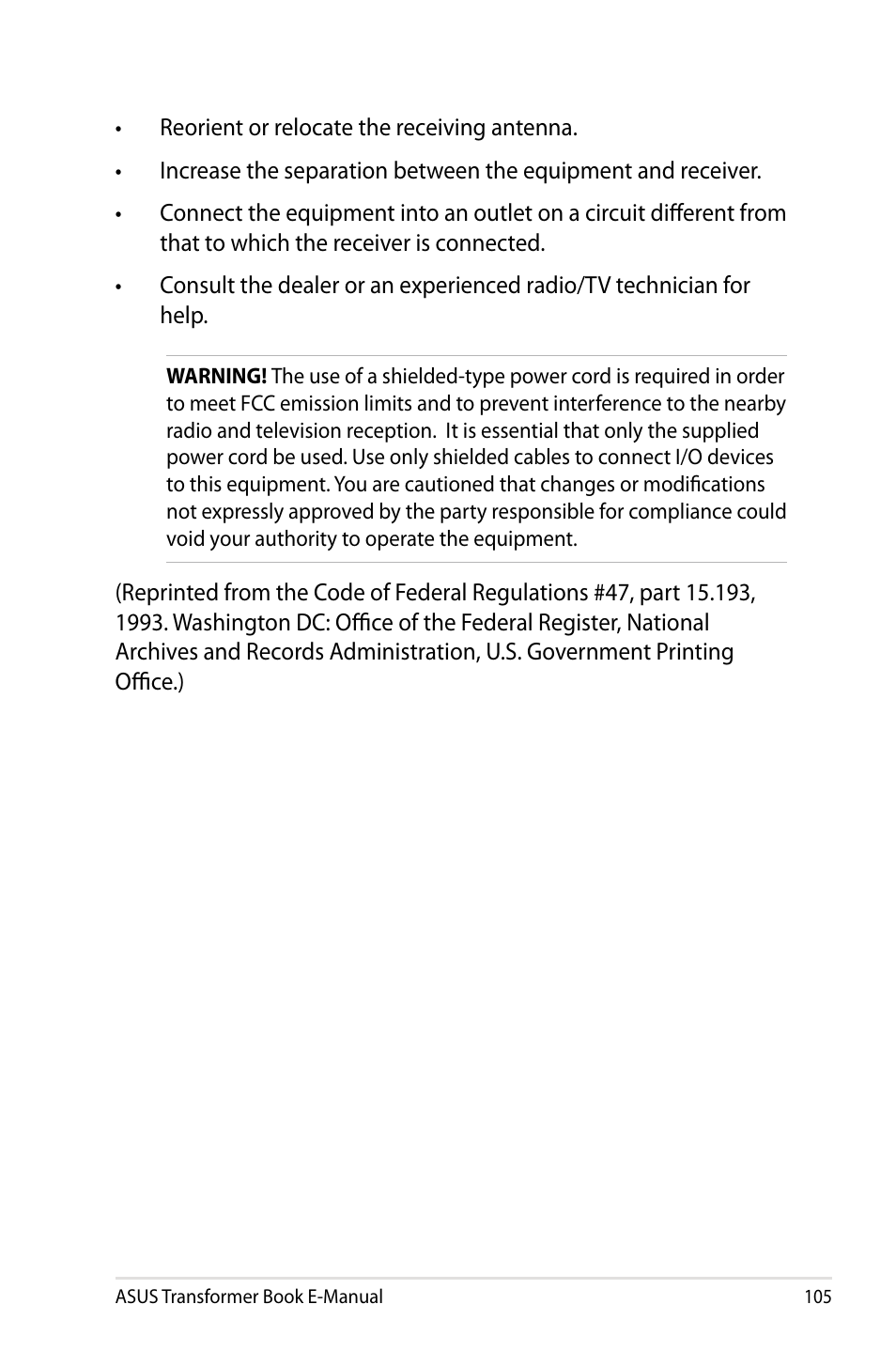 Asus TX300CA User Manual | Page 105 / 120