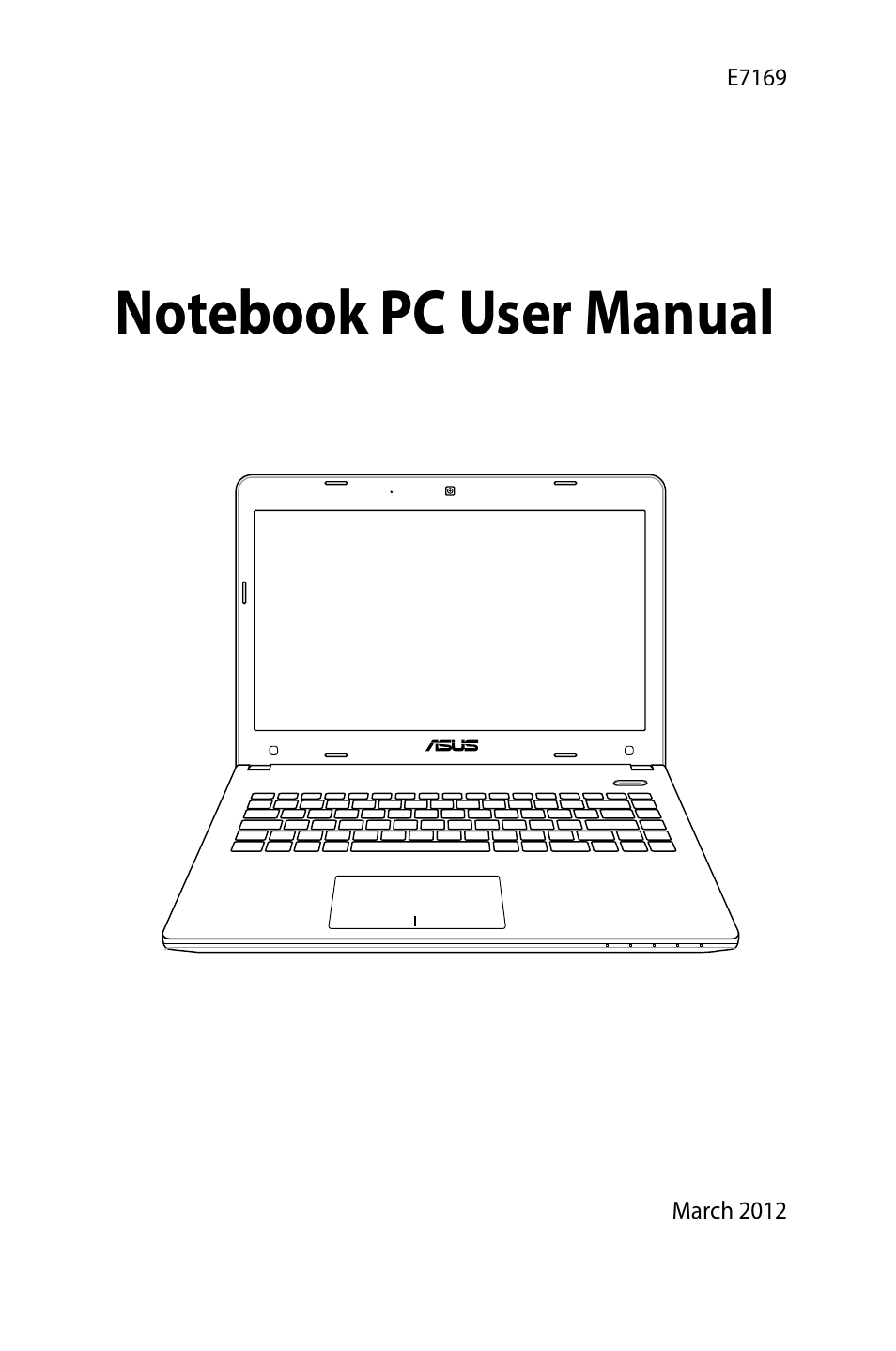 Asus X501A User Manual | 122 pages
