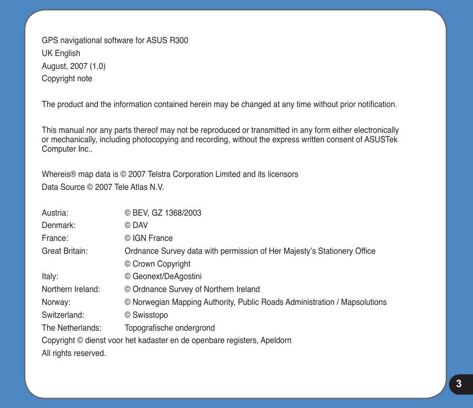 Asus R300 User Manual | Page 3 / 89