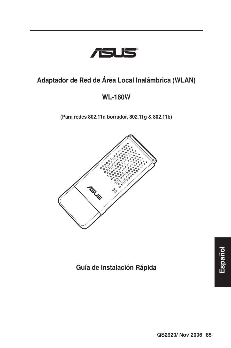 Asus WL-160W User Manual | Page 86 / 127