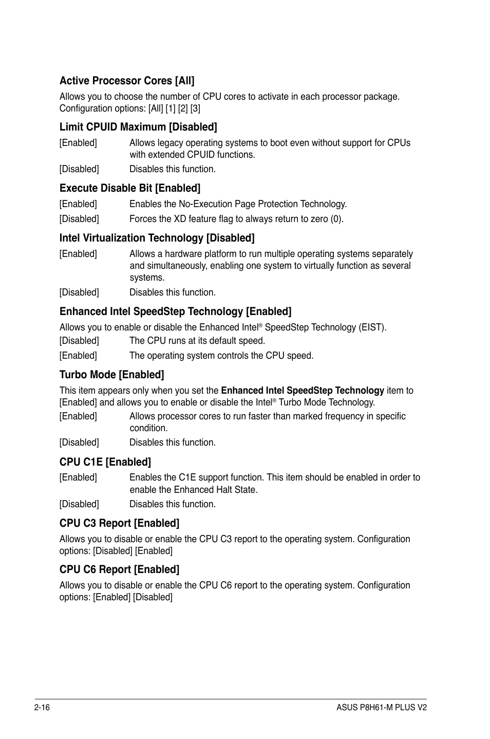 Asus P8H61-M PLUS V2 User Manual | Page 48 / 60