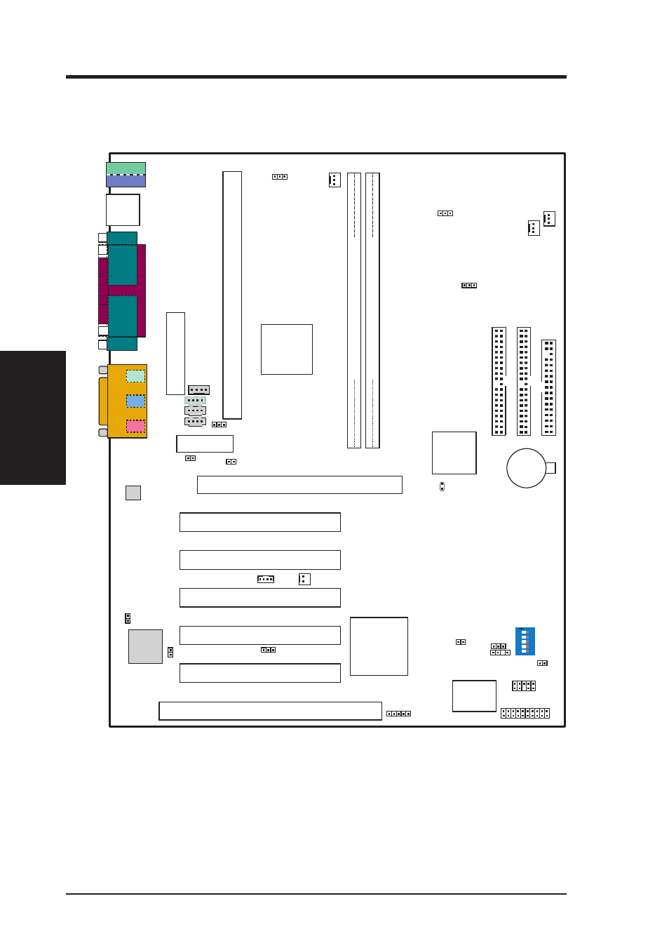 Hardware setup, 1 motherboard layout, 14 asus p3c-e user’s manual | Pci-to-isa bridge, Intel 820, Cpu1 (slot 1), Accelerated graphics port (agp pro), Isa slot (slot2) | Asus X900-PI User Manual | Page 14 / 110