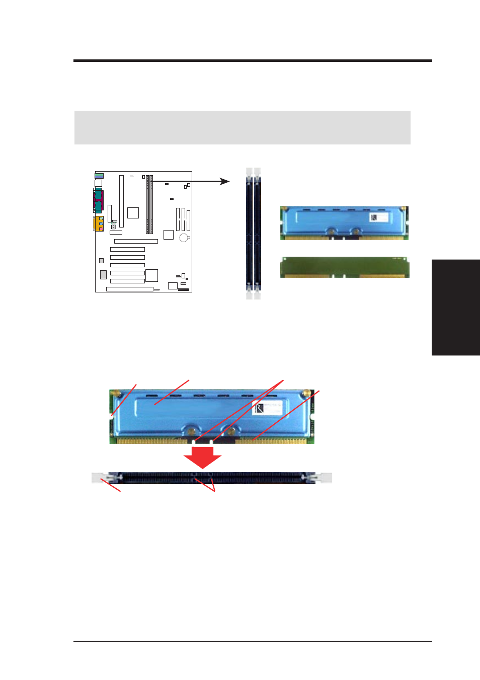 Hardware setup, Asus p3c-e user’s manual 23, P3c-e 184-pin rimm sockets | Asus X900-PI User Manual | Page 23 / 110