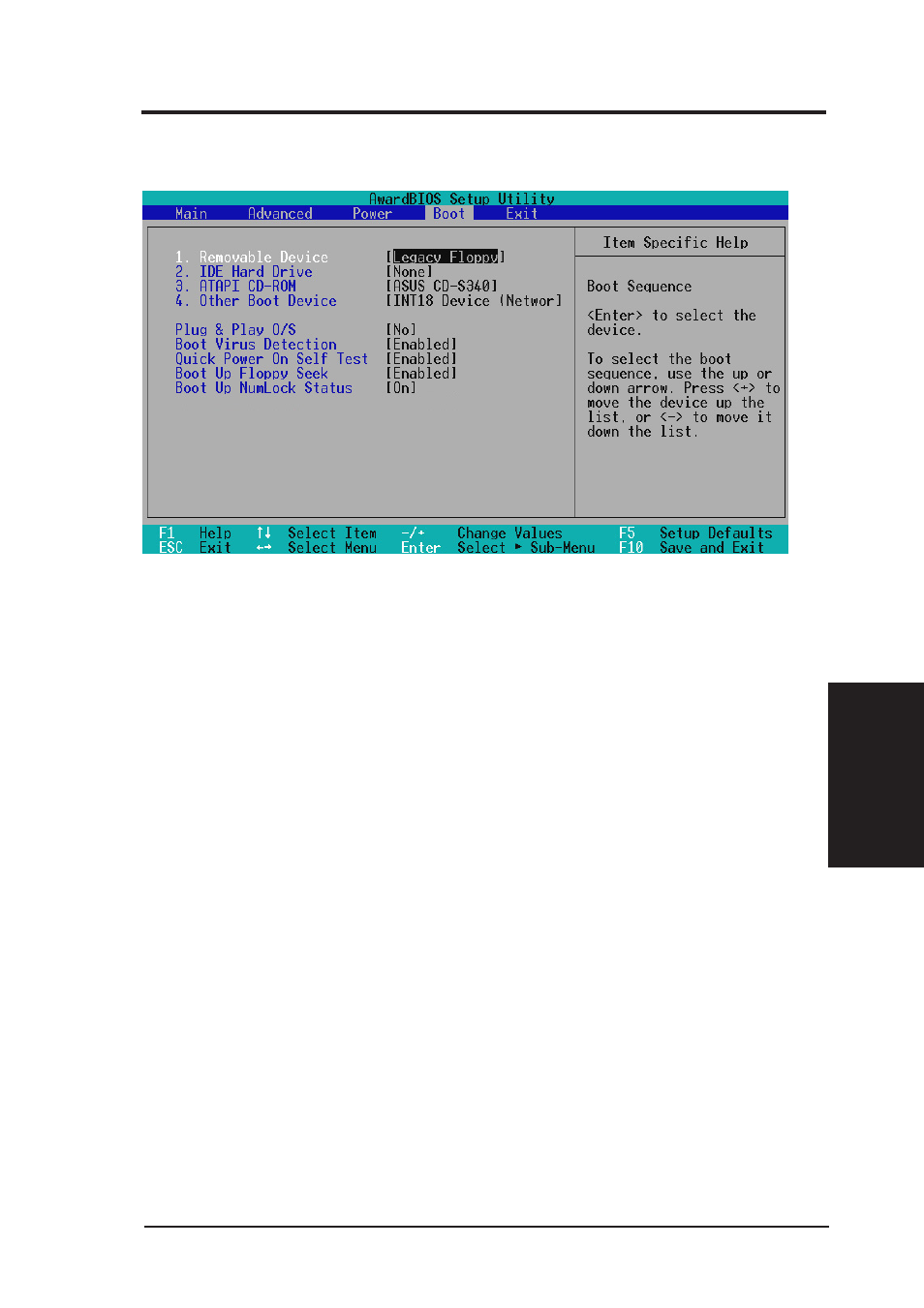 Bios setup, 6 boot menu | Asus X900-PI User Manual | Page 77 / 110