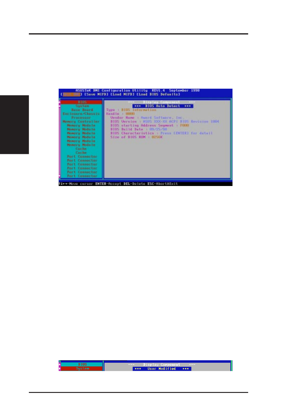 G. dmi utility, Using the asus dmi configuration utility | Asus P5A-VM User Manual | Page 94 / 96