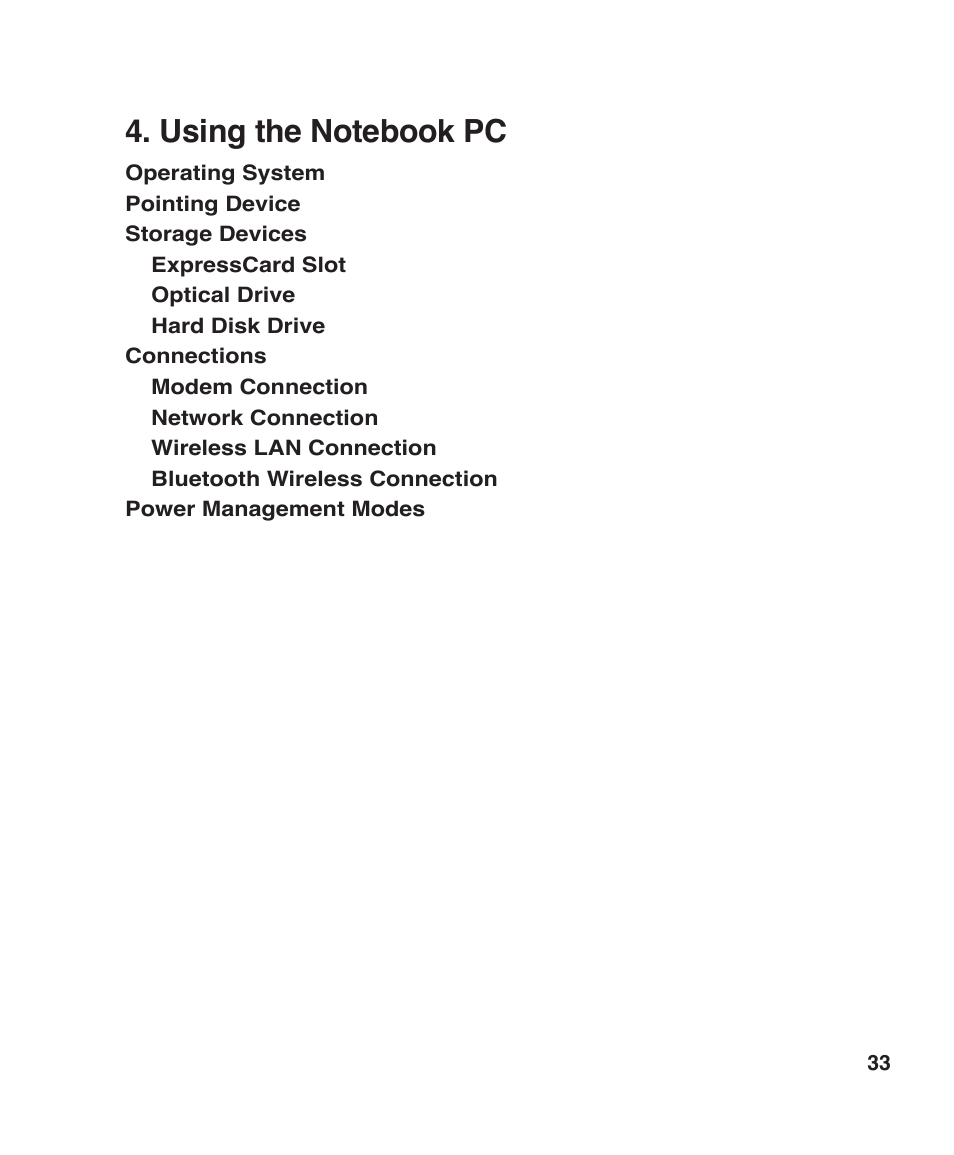Asus W7J User Manual | Page 33 / 71