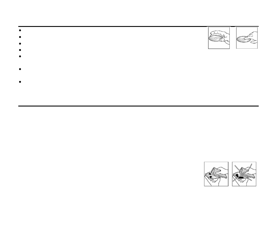 Handling discs, Cleaning | Hyundai H-CMD7087 User Manual | Page 36 / 82