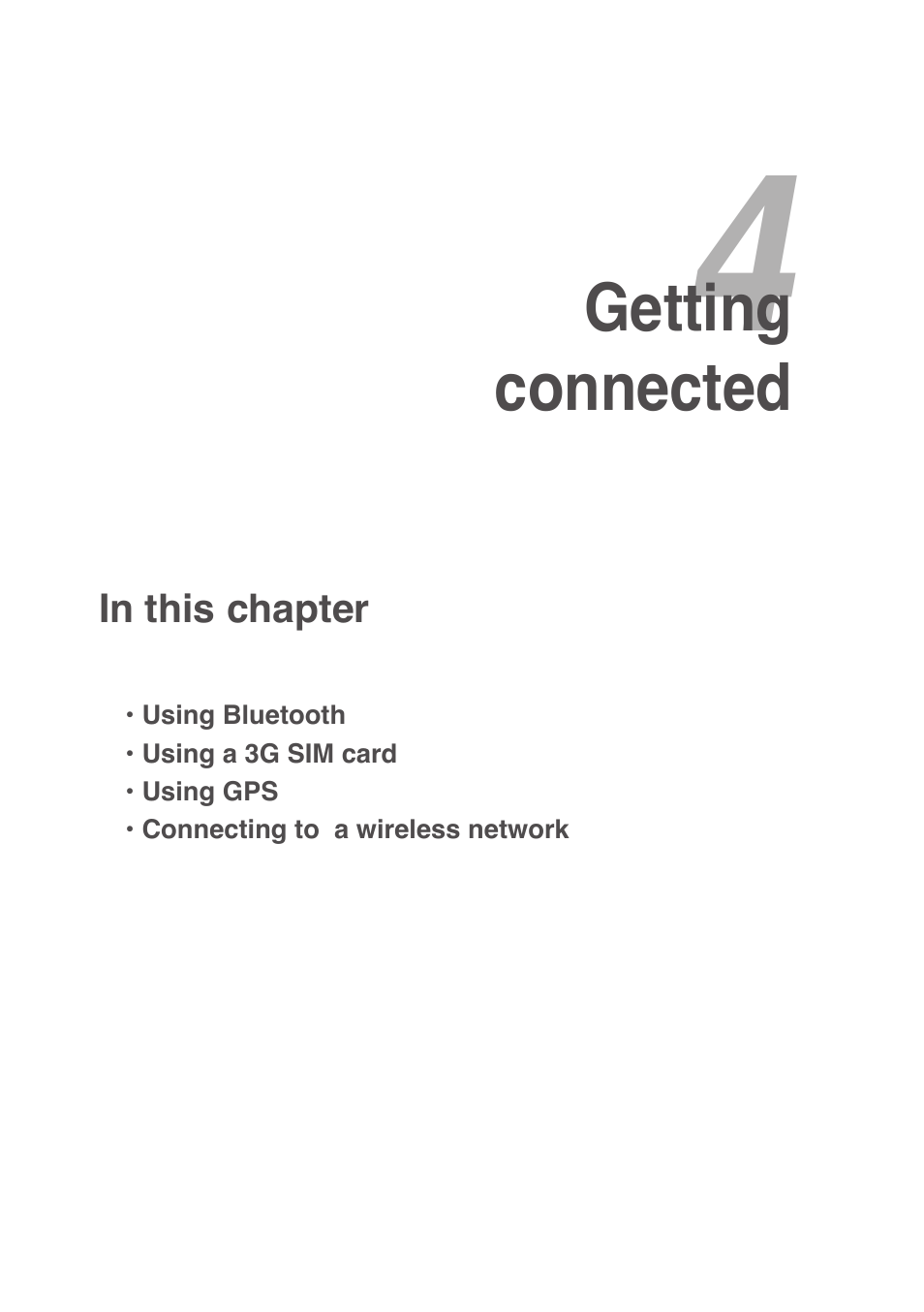 Chapter 4: getting connected | Asus R50A User Manual | Page 55 / 76