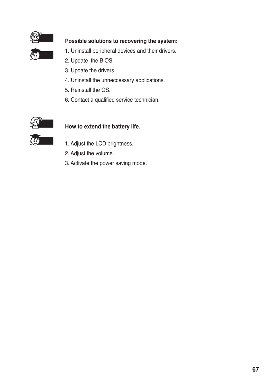 Asus R50A User Manual | Page 67 / 76