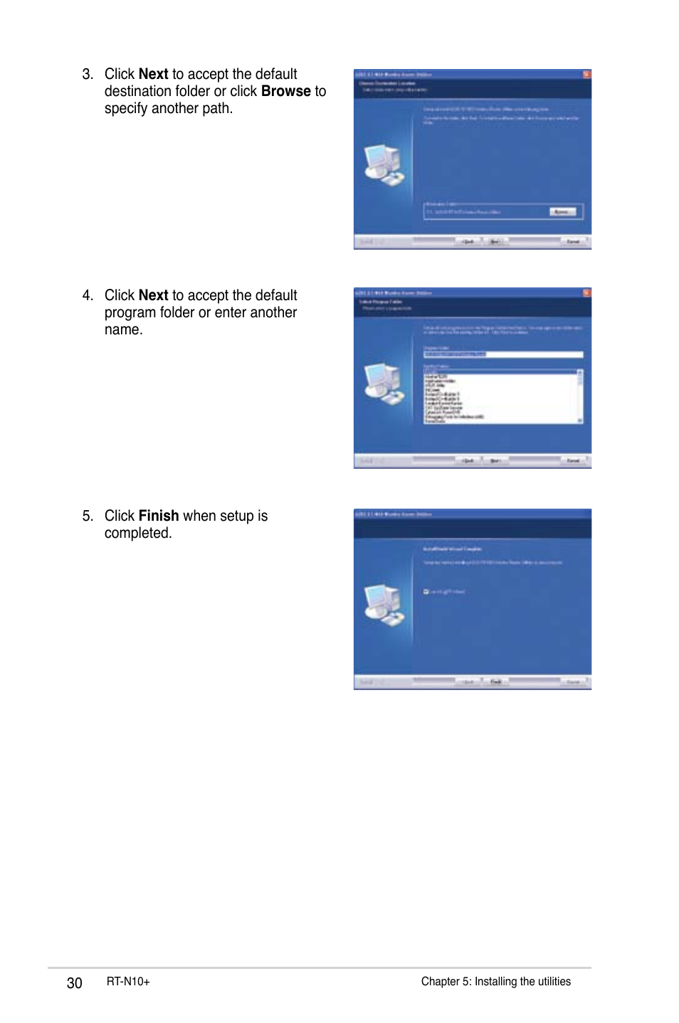 Asus RT-N10 Plus (VER.D1) User Manual | Page 30 / 53