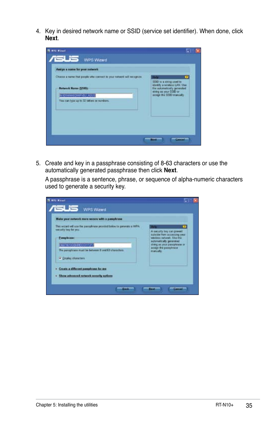 Asus RT-N10 Plus (VER.D1) User Manual | Page 35 / 53