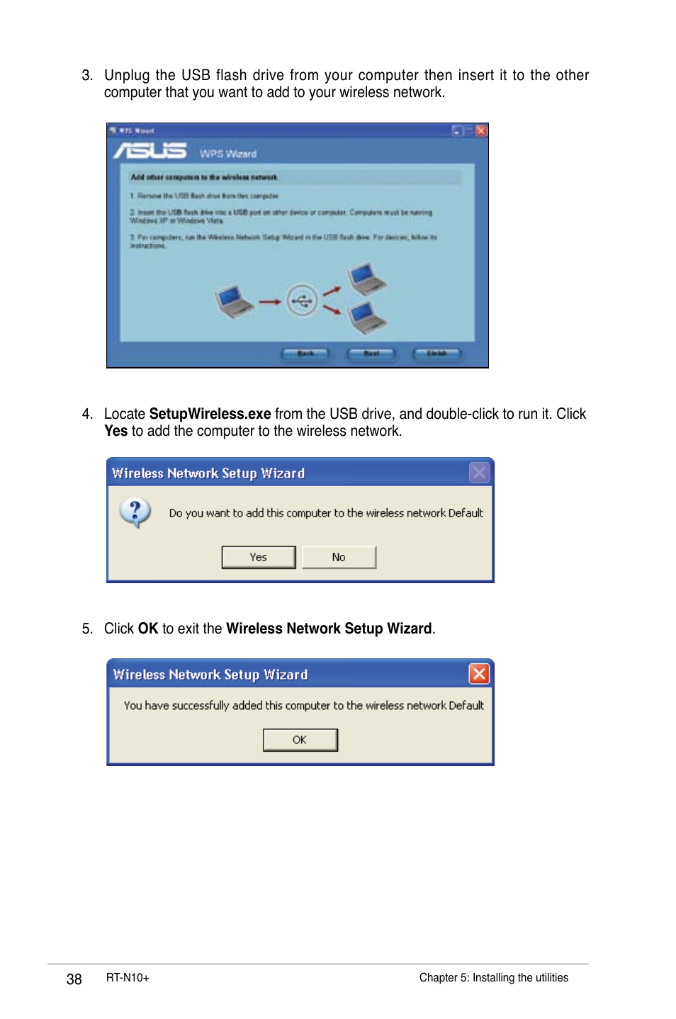 Asus RT-N10 Plus (VER.D1) User Manual | Page 38 / 53