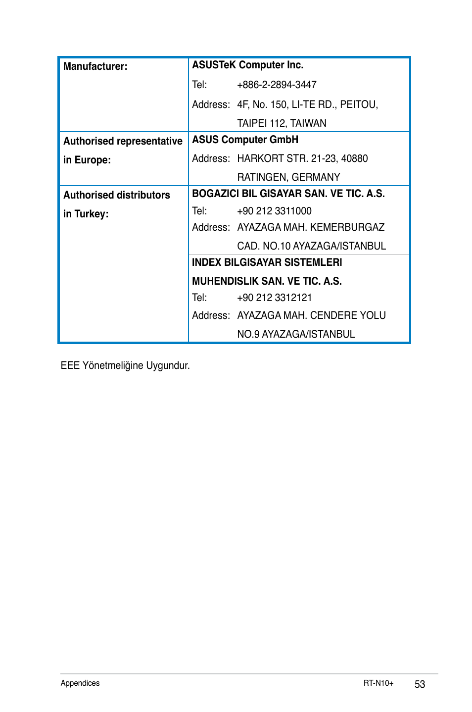 Asus RT-N10 Plus (VER.D1) User Manual | Page 53 / 53