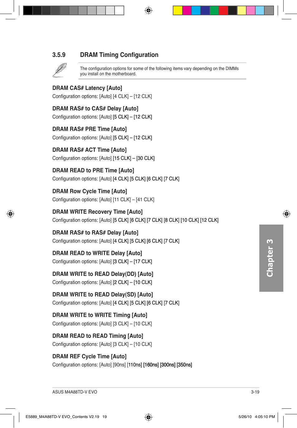 Chapter 3 | Asus M4A88TD-V EVO/USB3 User Manual | Page 77 / 128