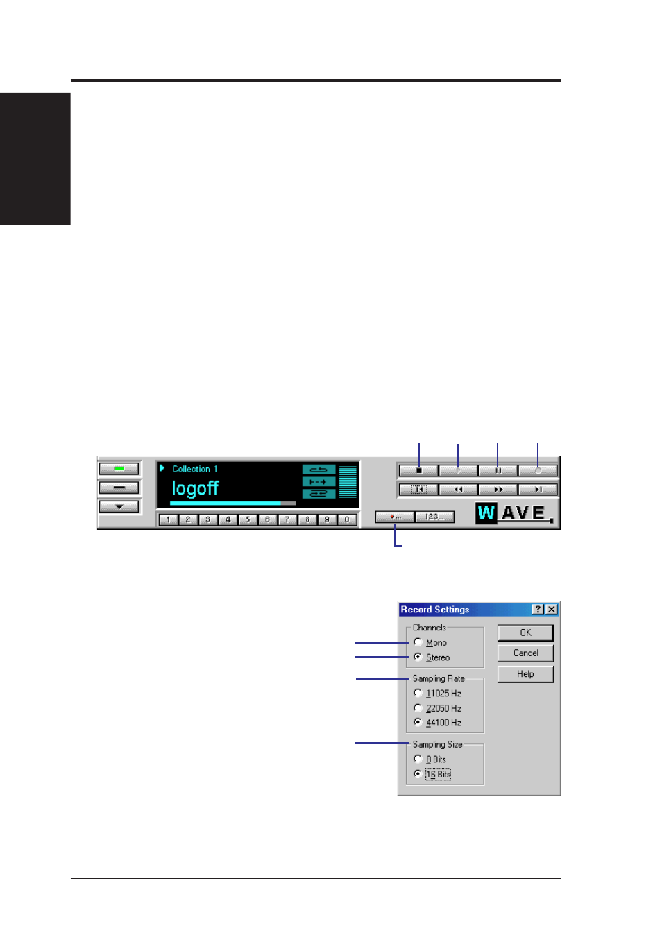 Vi. software reference, Creative wave player | Asus P5S-VM User Manual | Page 88 / 96