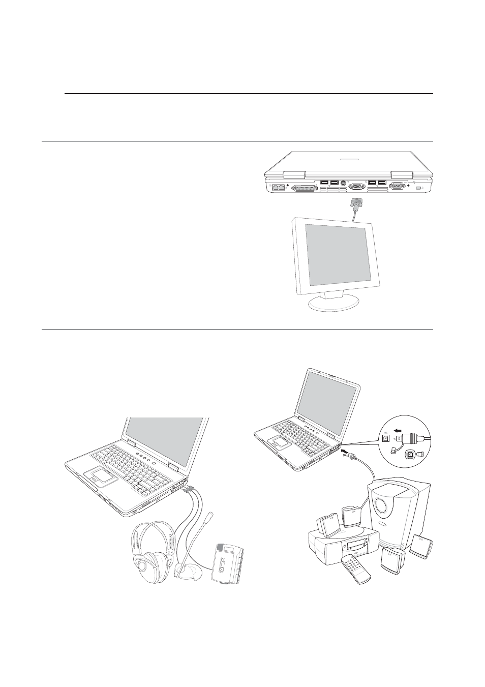 Optional connections | Asus L5C User Manual | Page 59 / 68