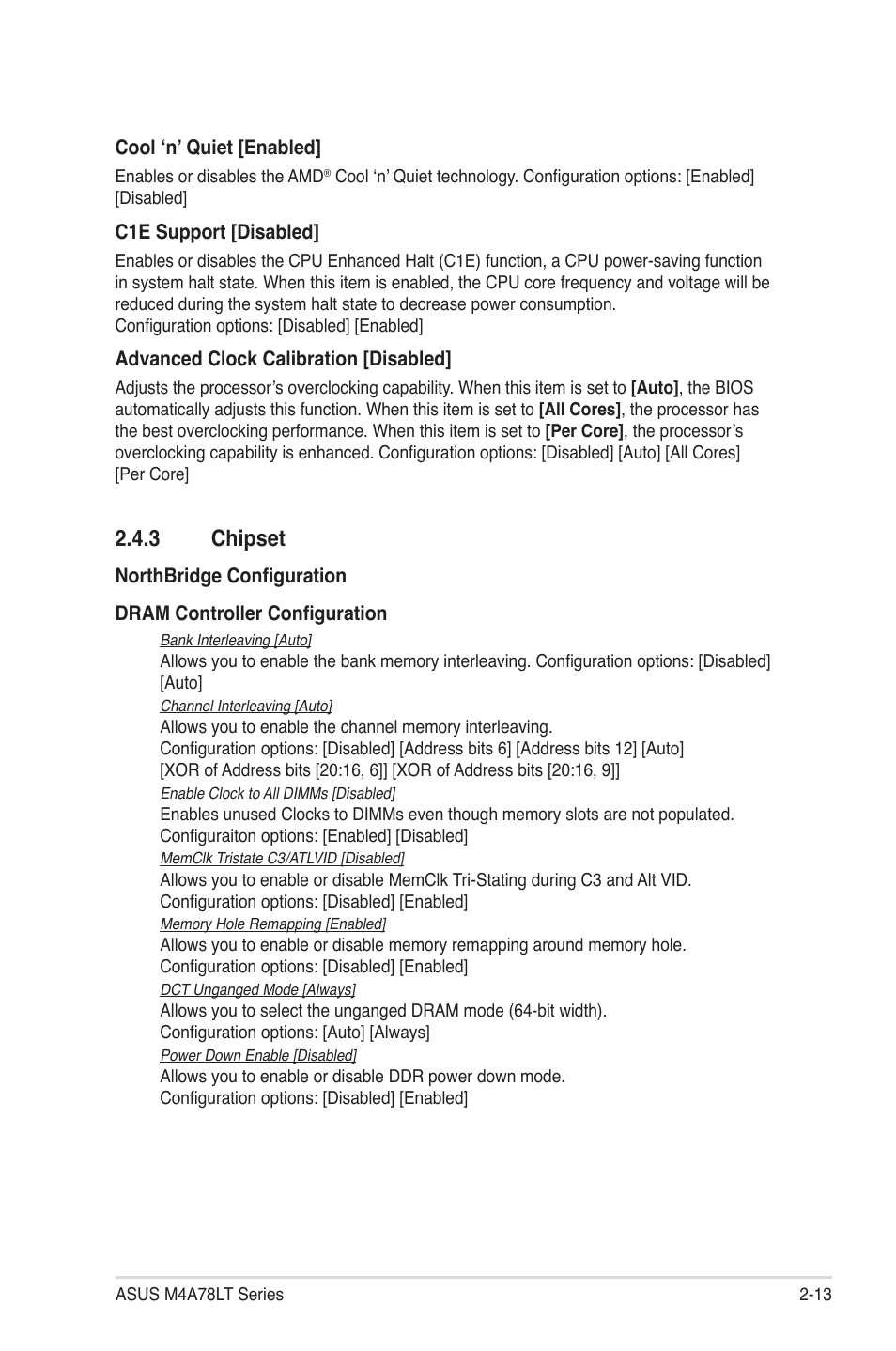 3 chipset, Chipset -13 | Asus M4A78LT User Manual | Page 53 / 66