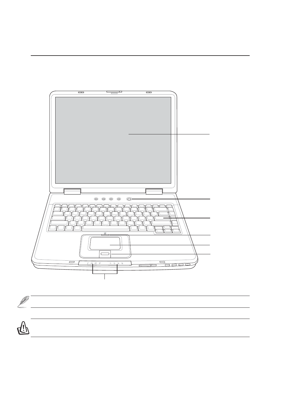 Top side | Asus L5G User Manual | Page 14 / 70