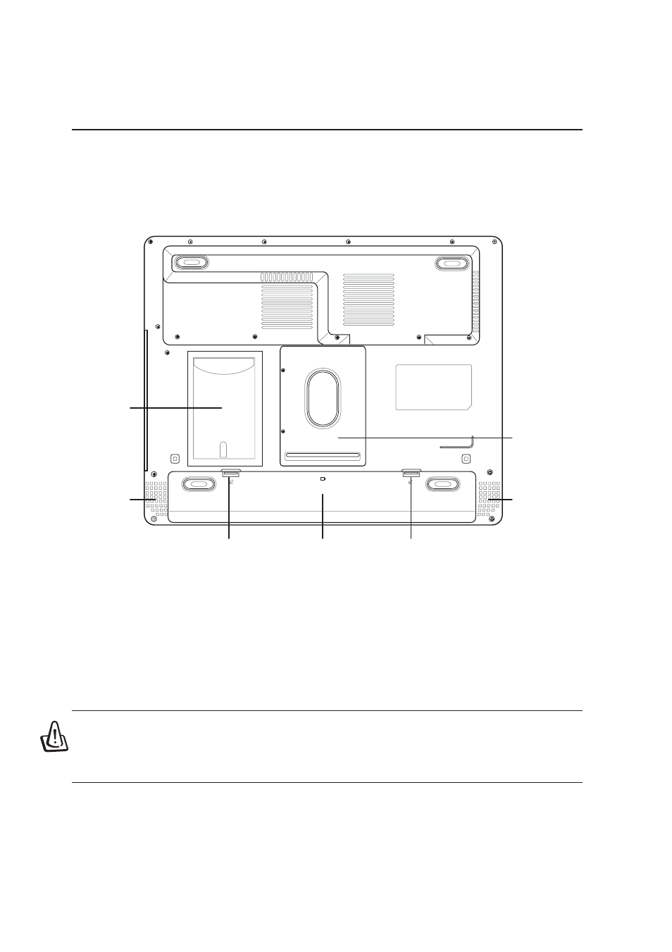 Bottom side, Knowing the parts | Asus L5G User Manual | Page 16 / 70