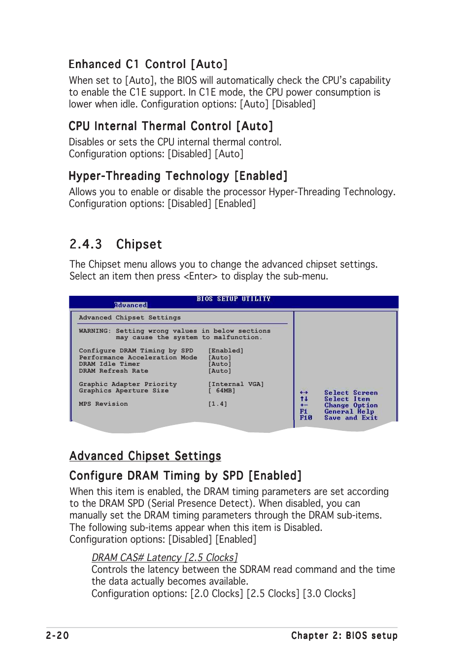 3 chipset chipset chipset chipset chipset | Asus P5P800-MX User Manual | Page 62 / 84