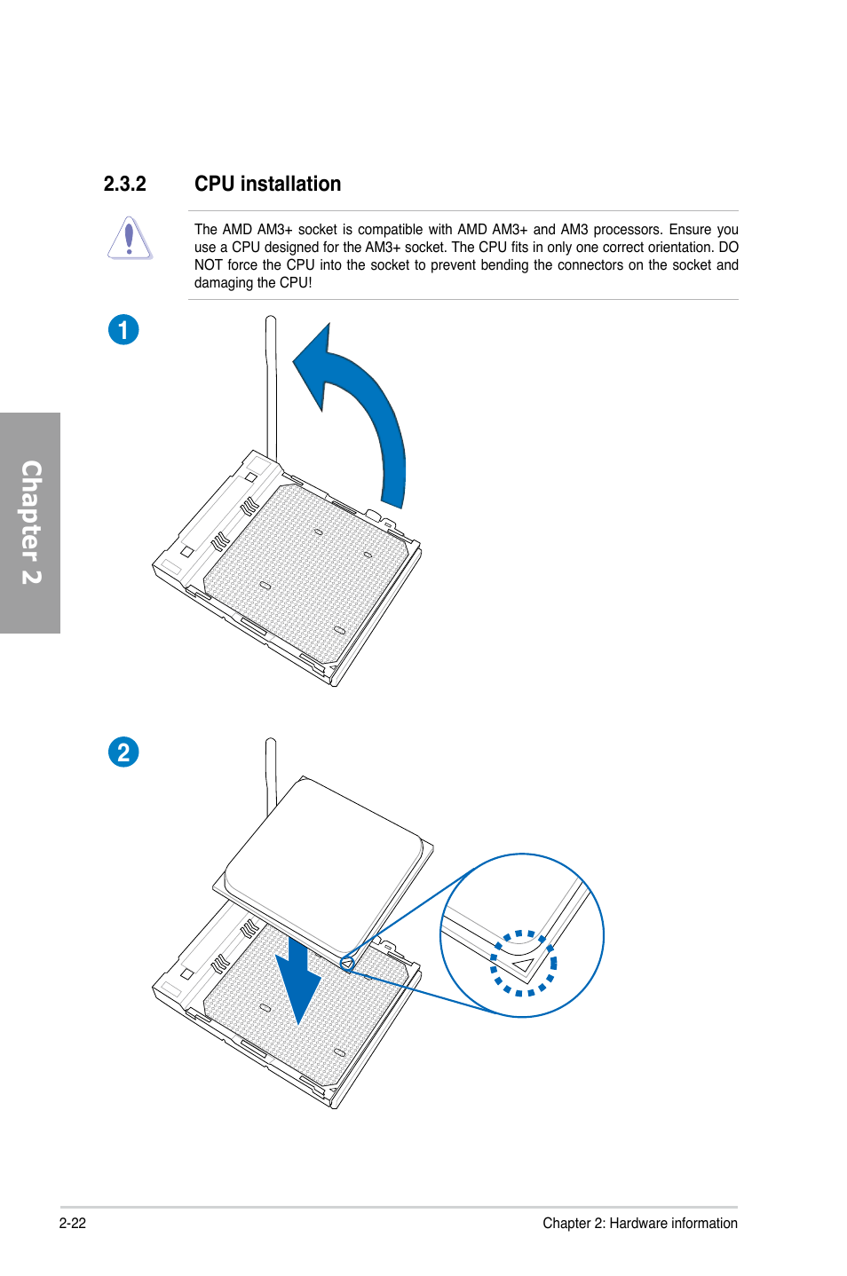 Chapter 2 1 2 | Asus M5A97/SI User Manual | Page 38 / 112