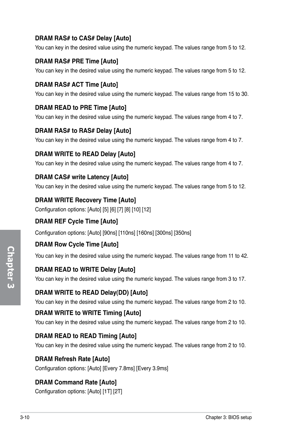 Chapter 3 | Asus M5A97/SI User Manual | Page 62 / 112
