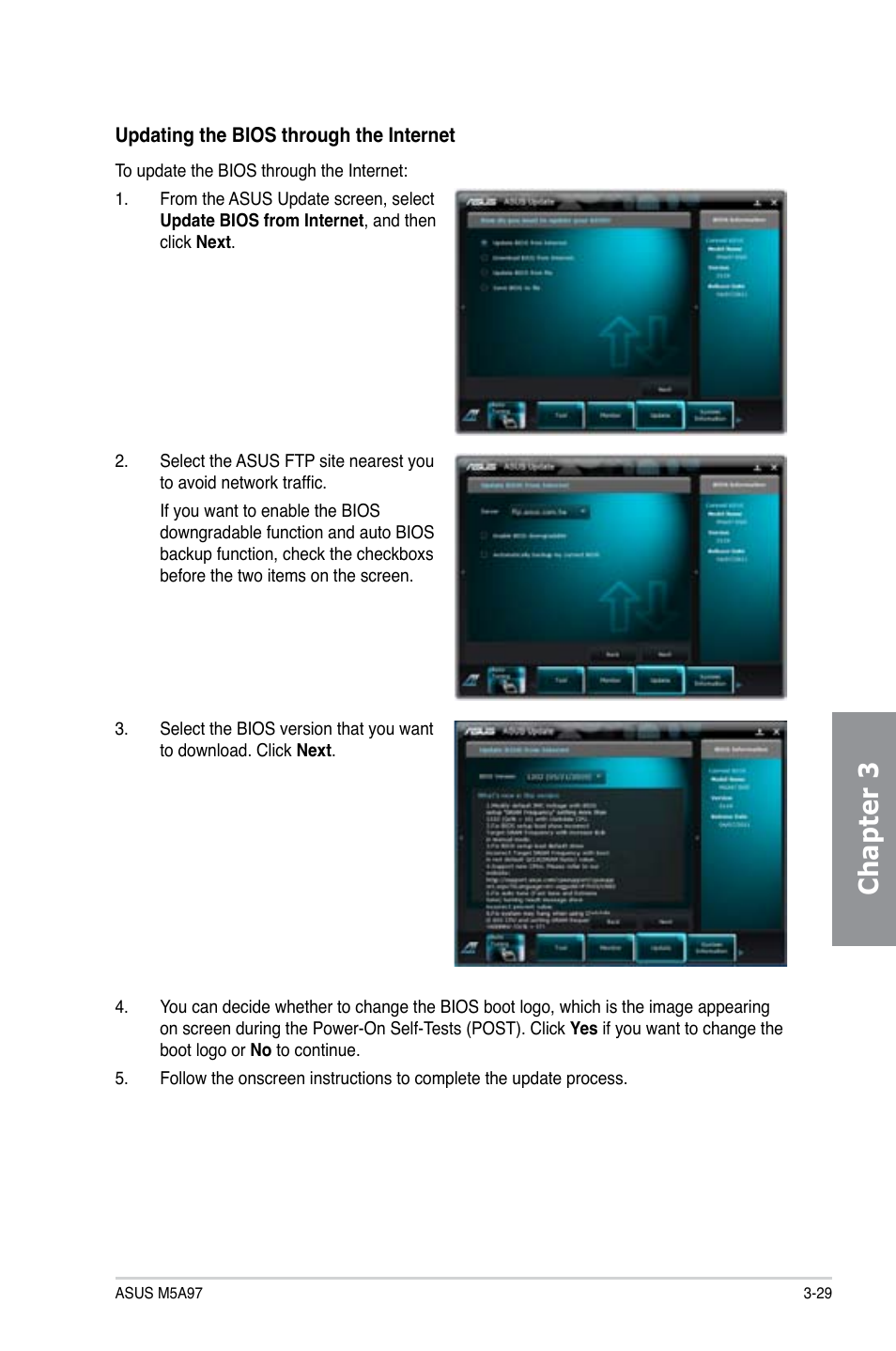 Chapter 3 | Asus M5A97/SI User Manual | Page 81 / 112