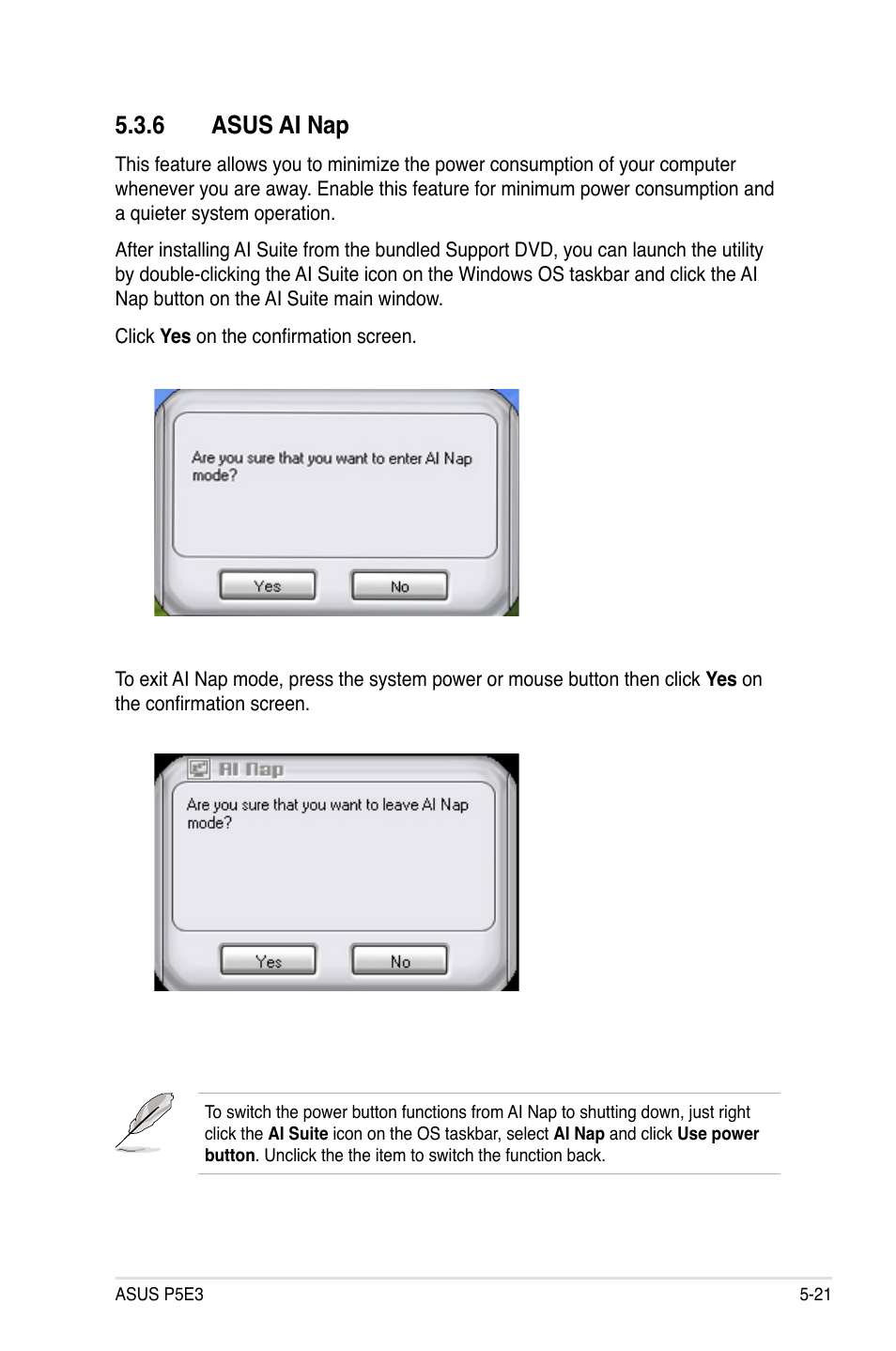 6 asus ai nap | Asus P5E3 User Manual | Page 129 / 168