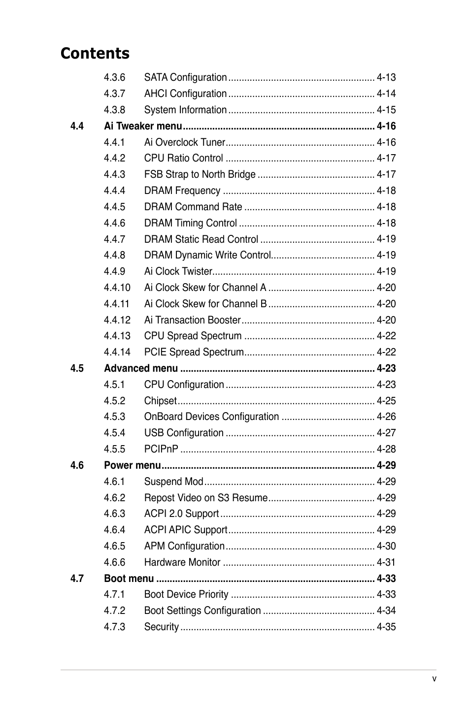 Asus P5E3 User Manual | Page 5 / 168