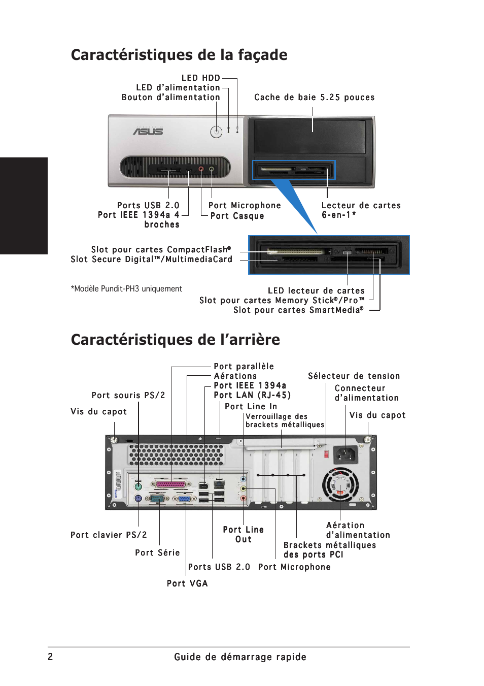 Français | Asus Pundit-PH3 User Manual | Page 10 / 80