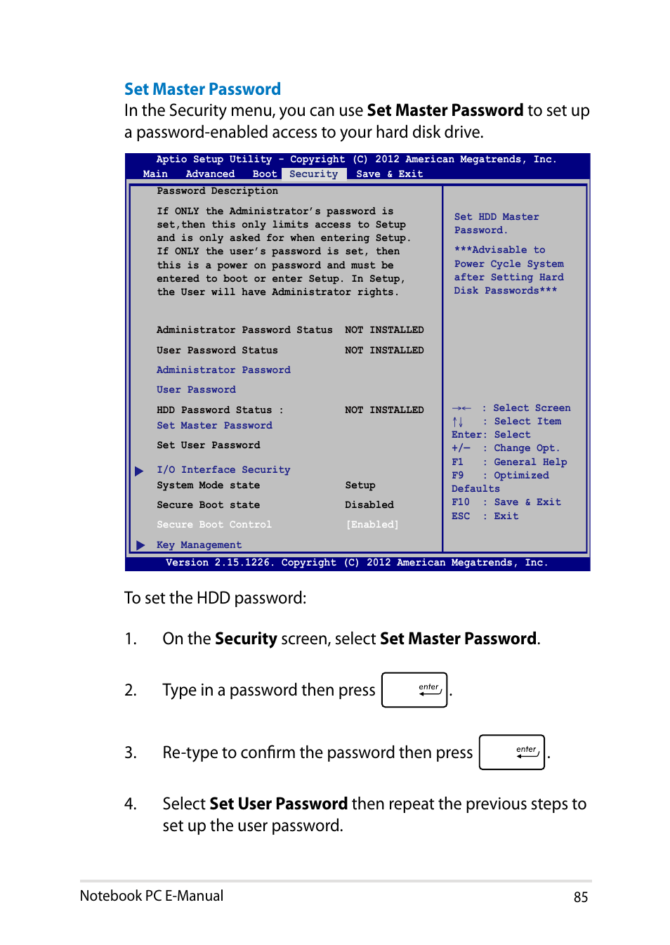 Asus X200LA User Manual | Page 85 / 122