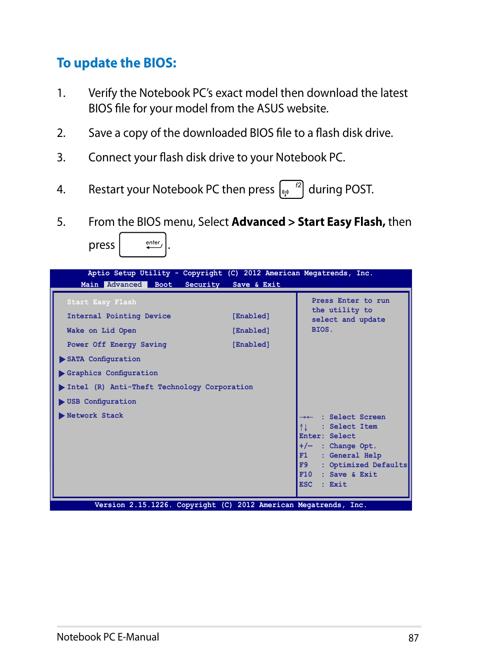 Asus X200LA User Manual | Page 87 / 122