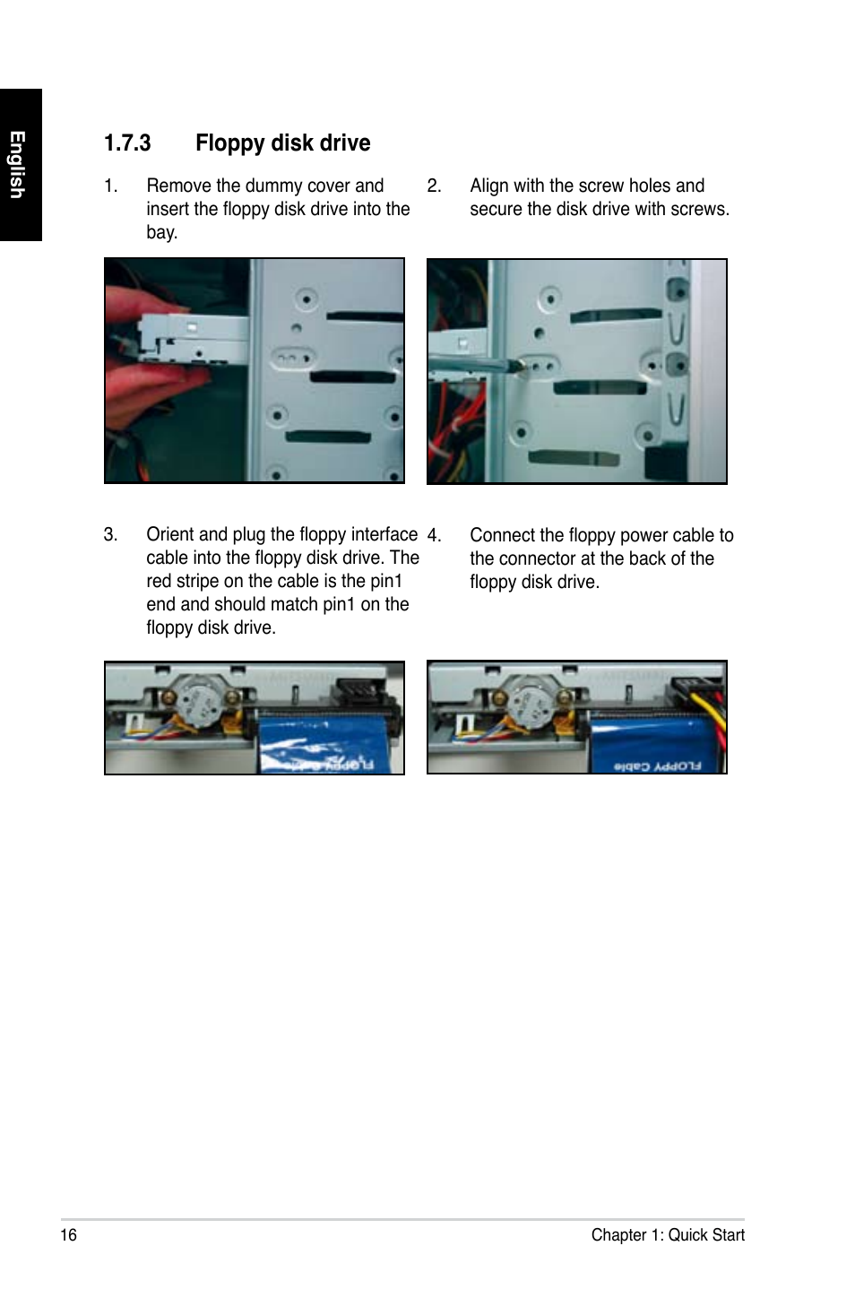 3 floppy disk drive | Asus Motherboard User Manual | Page 17 / 721