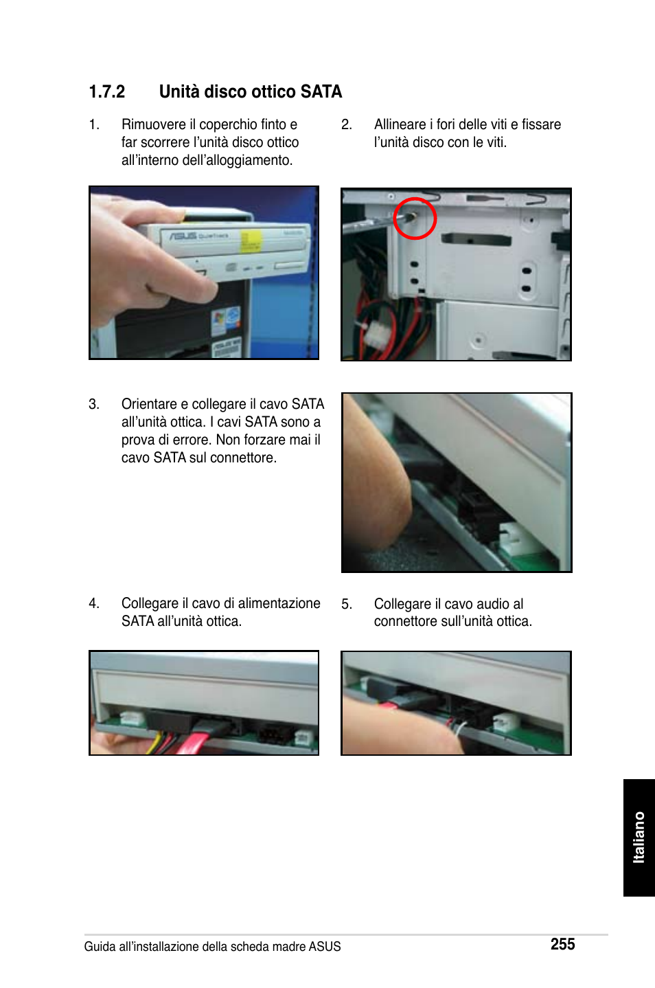 2 unità disco ottico sata | Asus Motherboard User Manual | Page 256 / 721