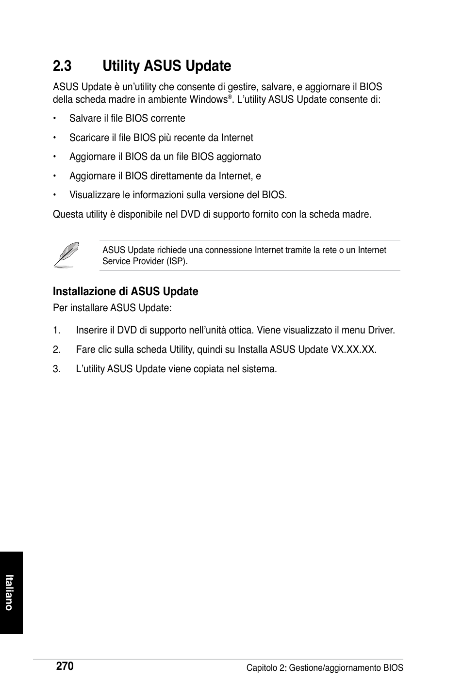 3 utility asus update | Asus Motherboard User Manual | Page 271 / 721