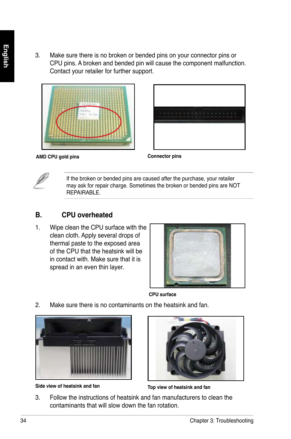 B. cpu overheated | Asus Motherboard User Manual | Page 35 / 721