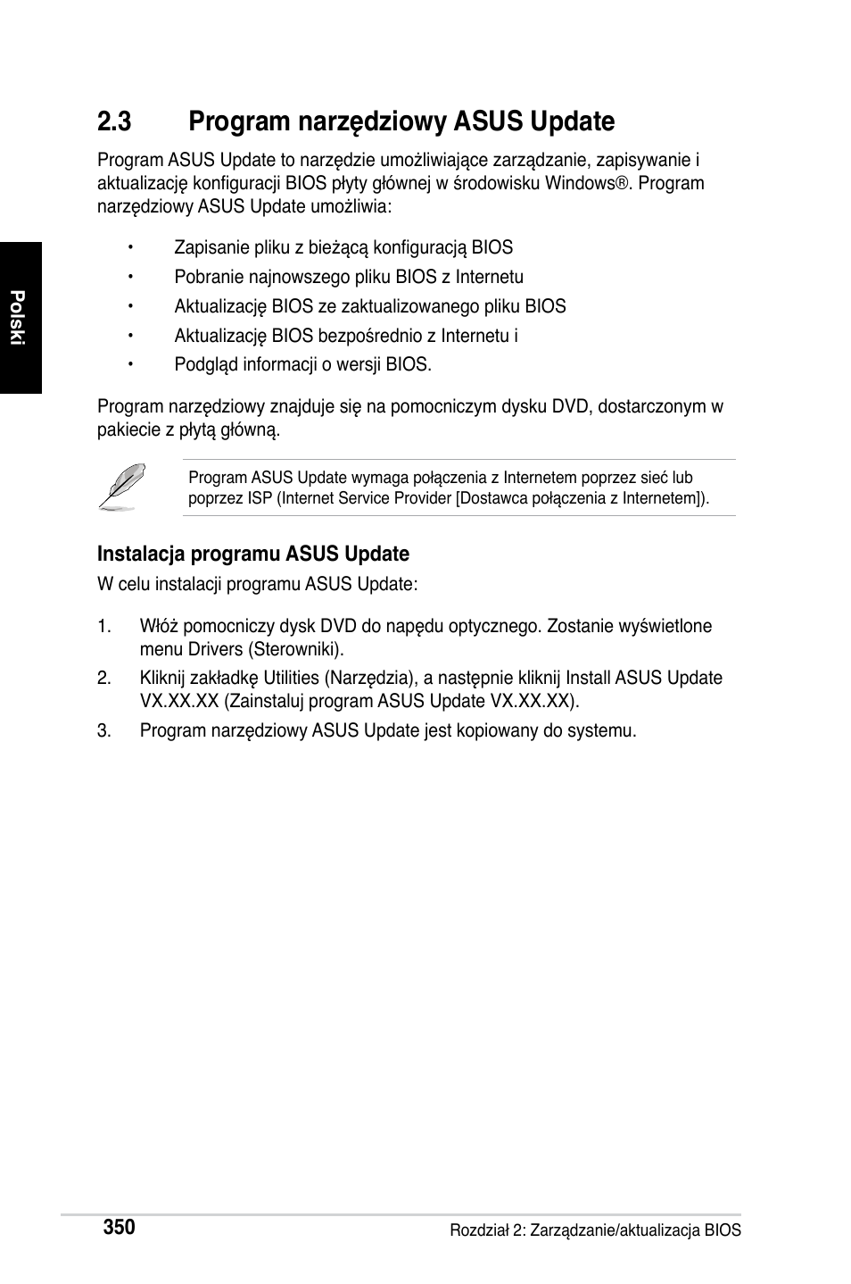 3 program narzędziowy asus update | Asus Motherboard User Manual | Page 351 / 721