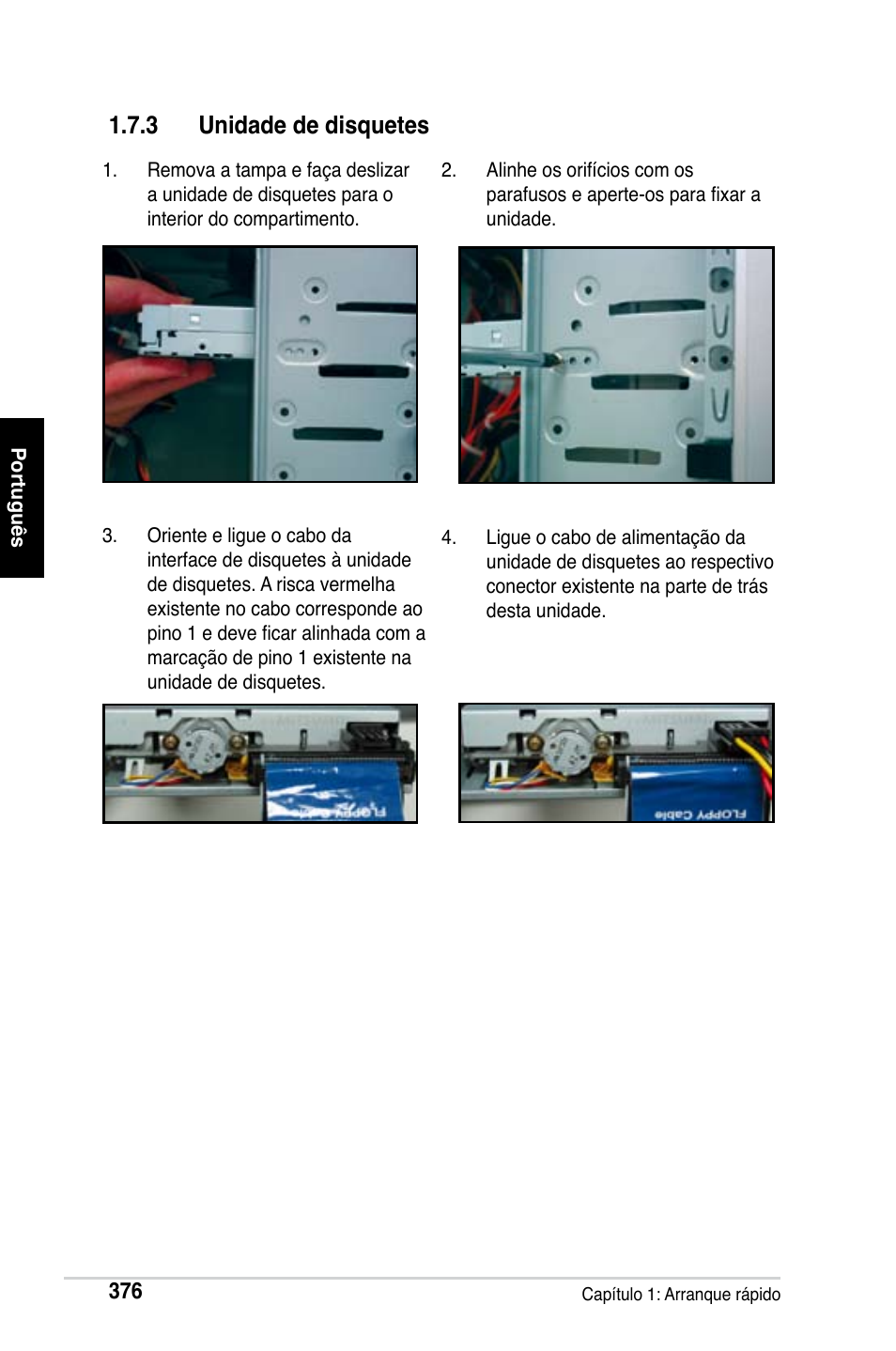 3 unidade de disquetes | Asus Motherboard User Manual | Page 377 / 721