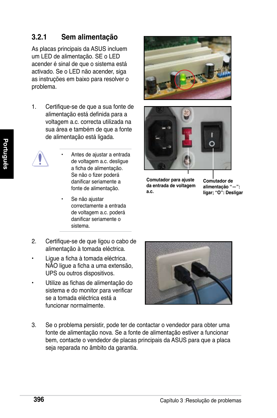 1 sem alimentação | Asus Motherboard User Manual | Page 397 / 721