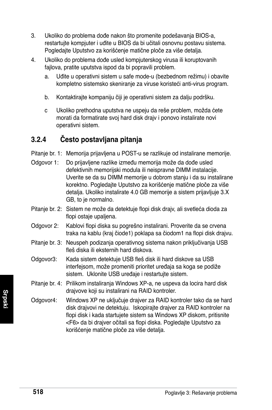 4 često postavljana pitanja | Asus Motherboard User Manual | Page 519 / 721