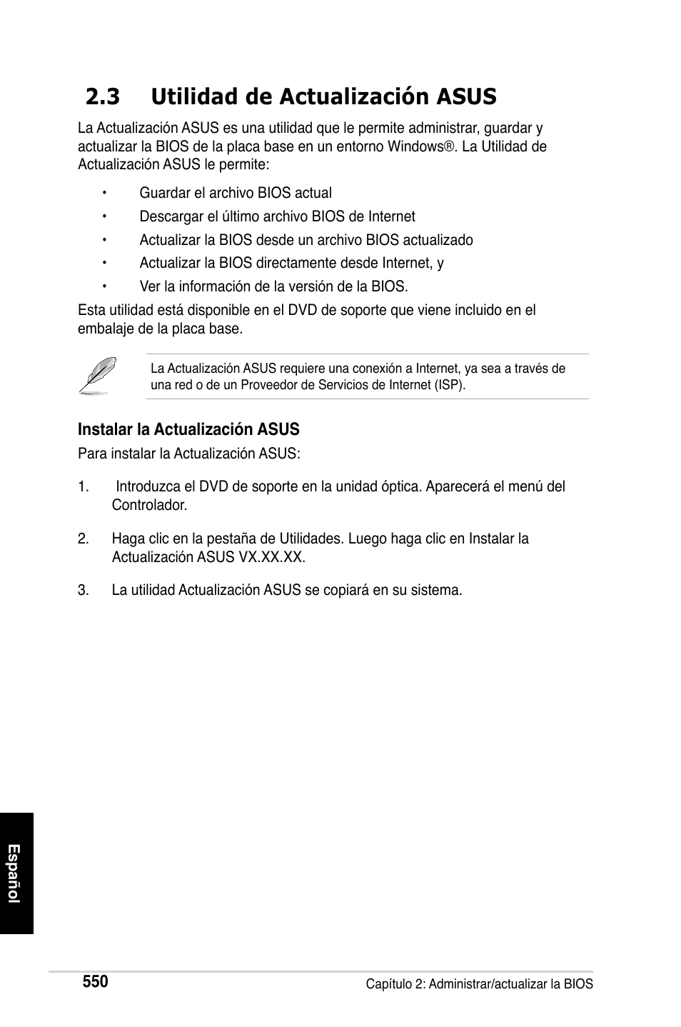 3 utilidad de actualización asus | Asus Motherboard User Manual | Page 551 / 721