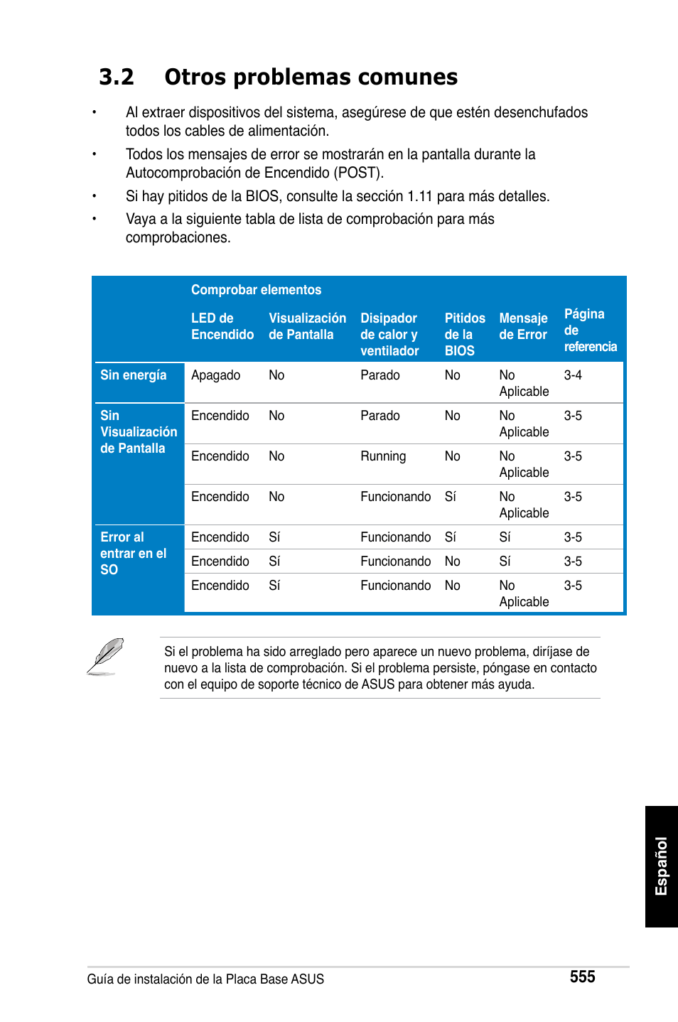 2 otros problemas comunes | Asus Motherboard User Manual | Page 556 / 721