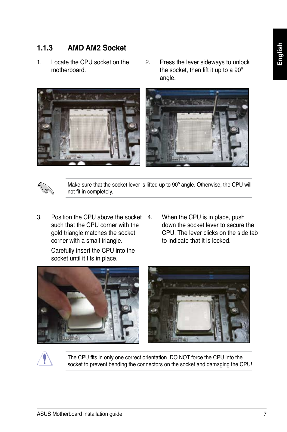 3 amd am2 socket | Asus Motherboard User Manual | Page 8 / 721