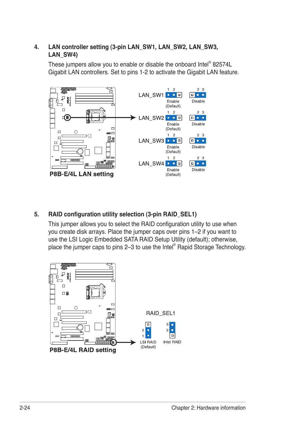 Asus P8B-E/4L User Manual | Page 42 / 154