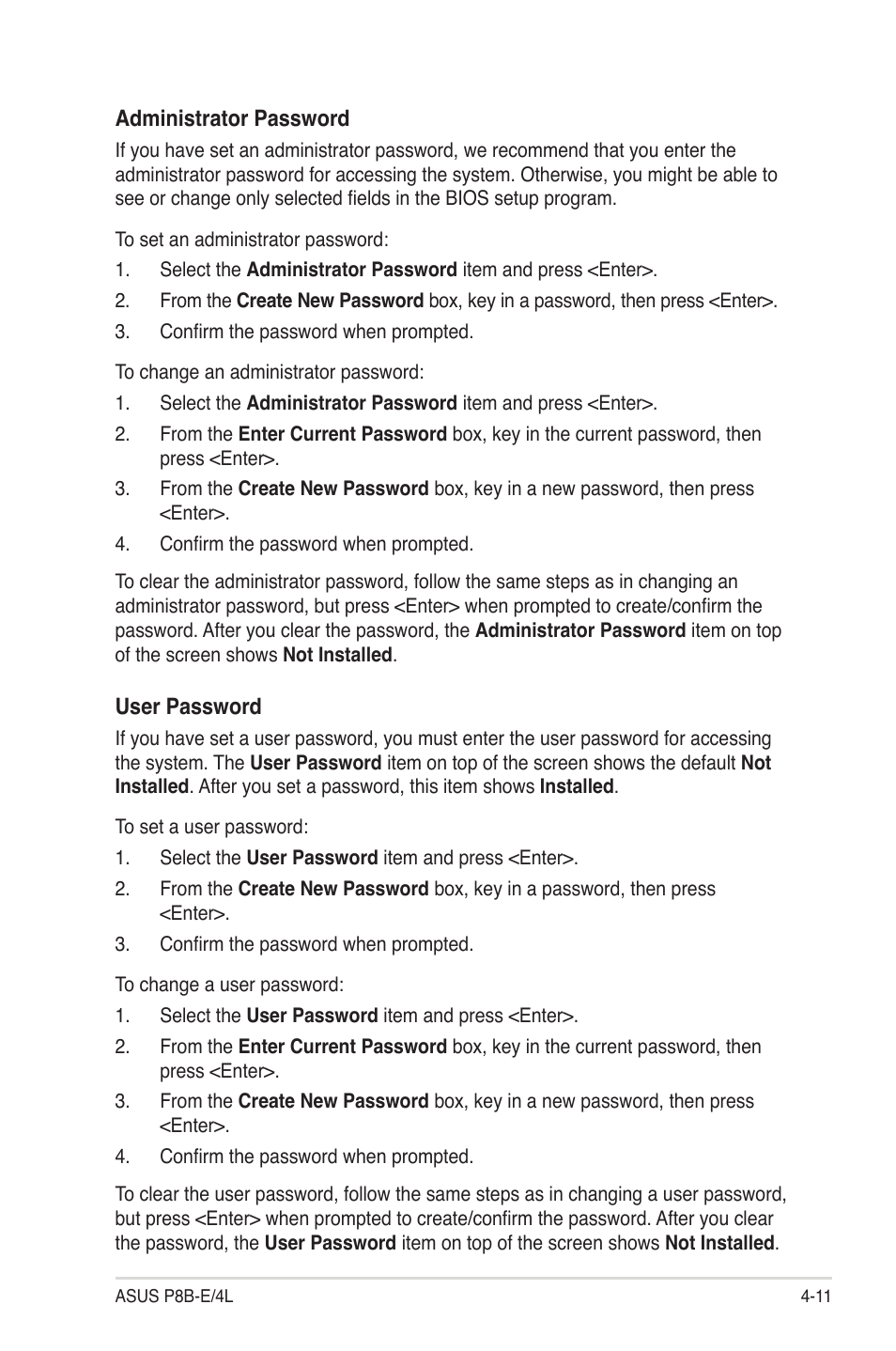 Asus P8B-E/4L User Manual | Page 71 / 154
