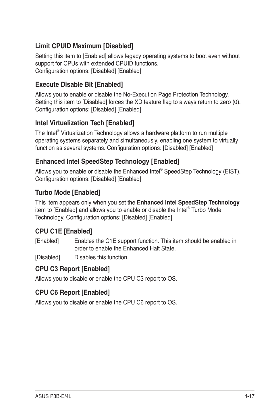 Asus P8B-E/4L User Manual | Page 77 / 154