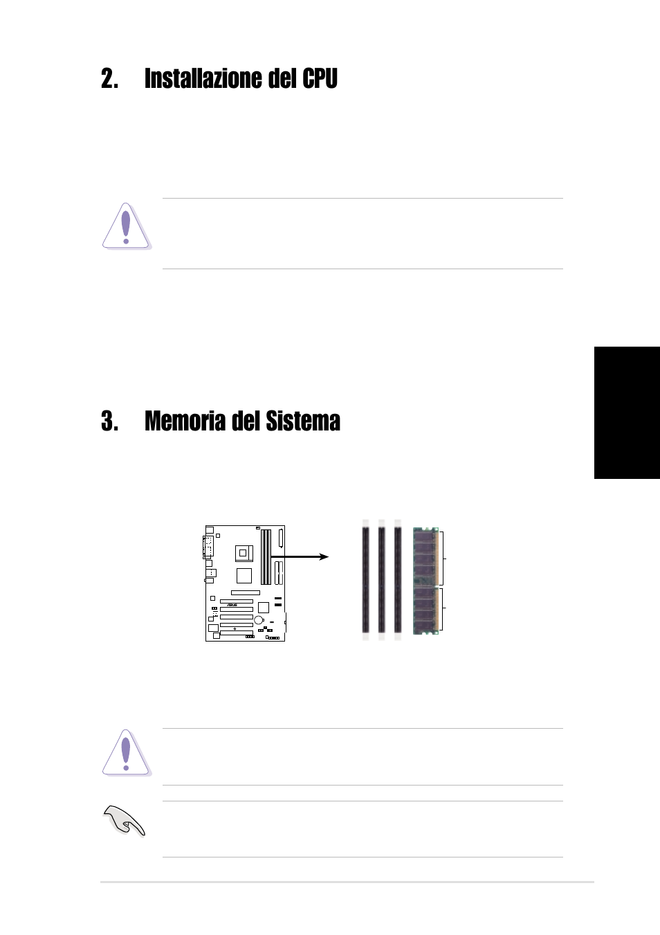 Italiano | Asus P4V800-X User Manual | Page 9 / 16